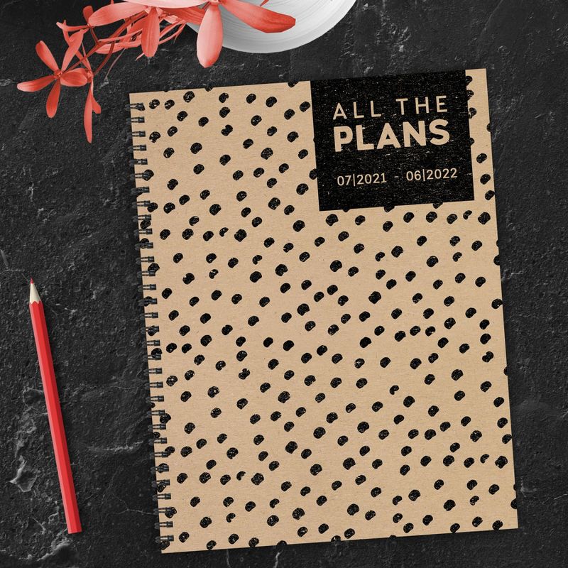 Undated Teacher Planner 8.5" x 11" Large Weekly Lesson Plan Book Botanical Floral - TF Publishing