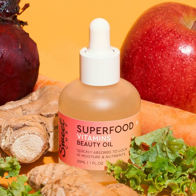 Sweet Chef Superfood and Vitamins Beauty Oil - 1 fl oz