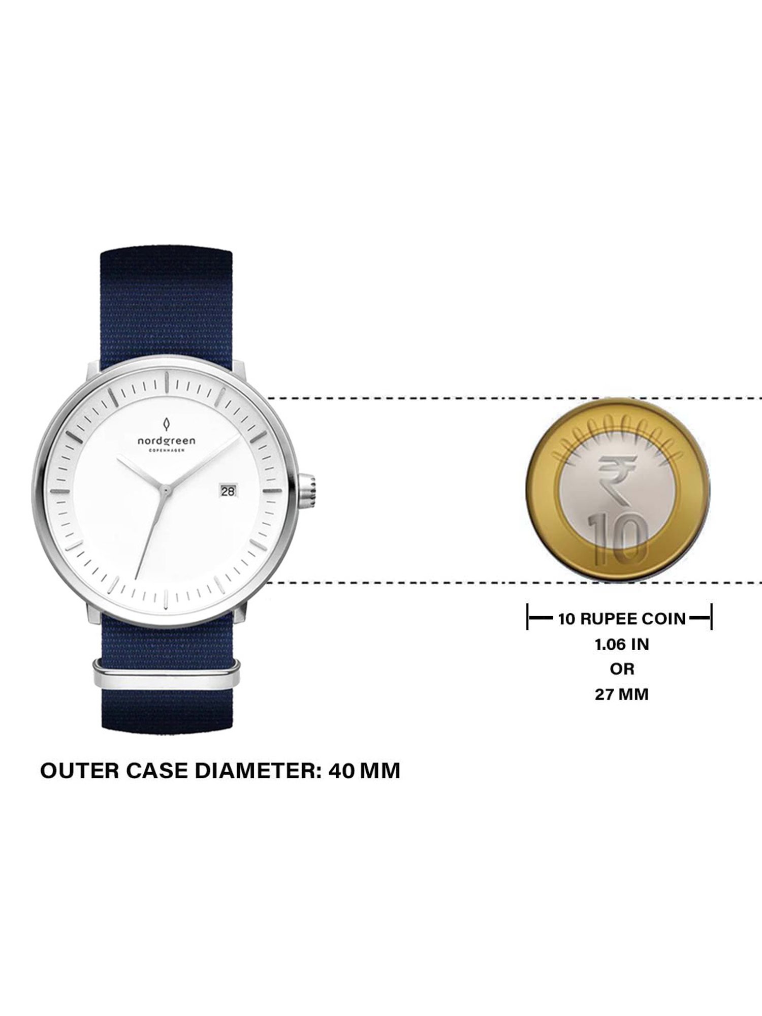 Nordgreen Philospher PH40GMNYNAXX Analog Watch for Men