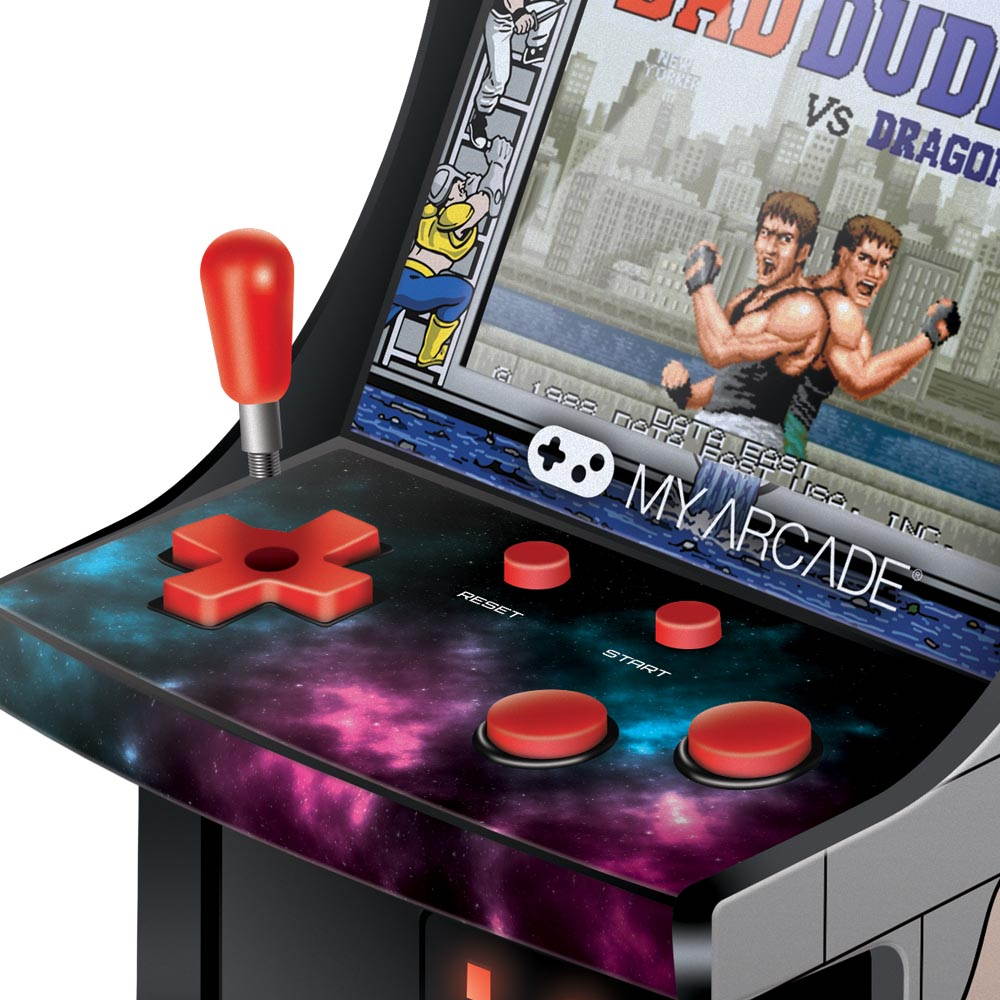 MY ARCADE Bad Dudes Collectible Retro Micro Arcade Machine Portable Handheld Video Game Licensed by Data East