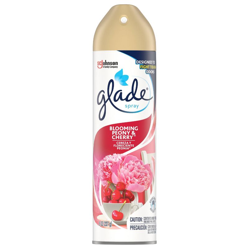 Glade Blooming Peony & Cherry Aerosol - 8oz