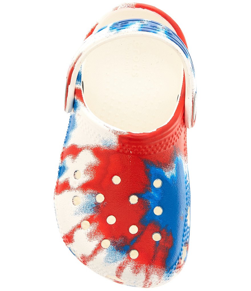 Crocs Kids' Classic Tie Dye Clogs (Infant)