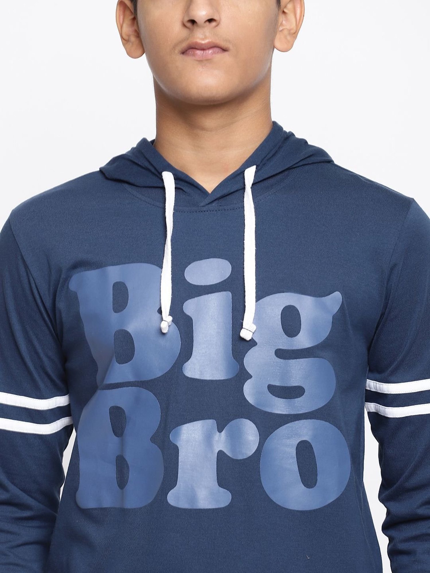 Lil Tomatoes Kids Blue Printed Full Sleeves T-Shirt