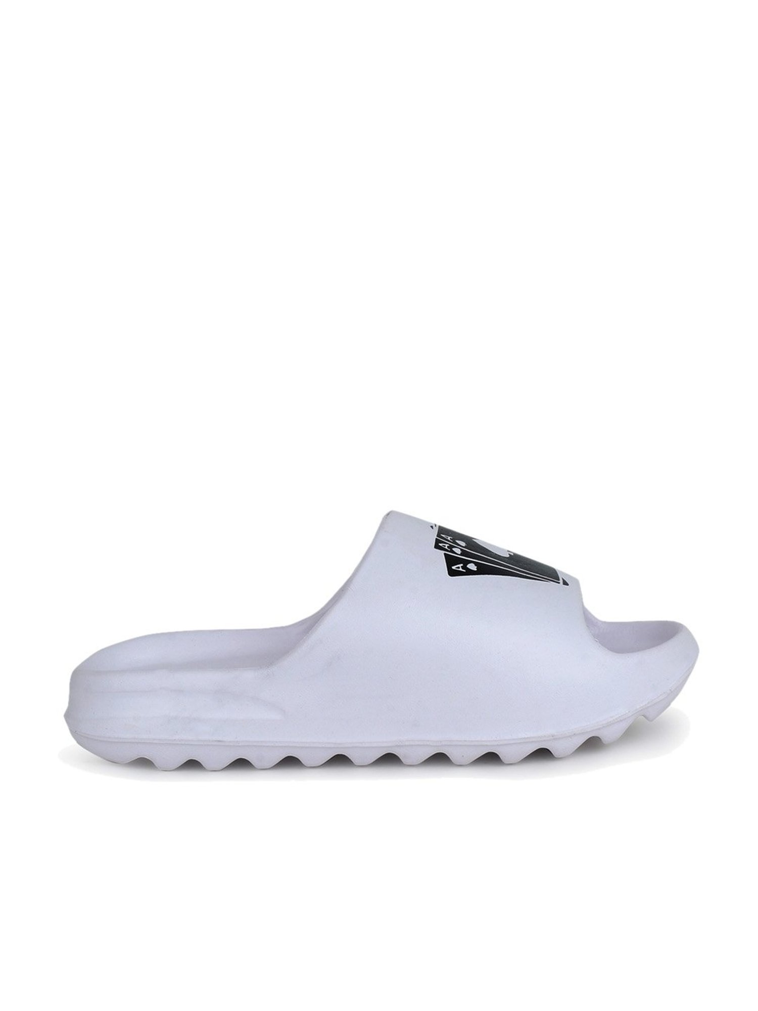 Pampy Angel Men's White Slides