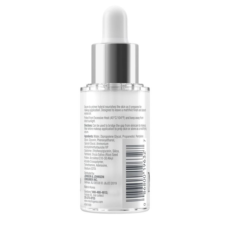 Neutrogena Matte Primer + Serum - 1 fl oz
