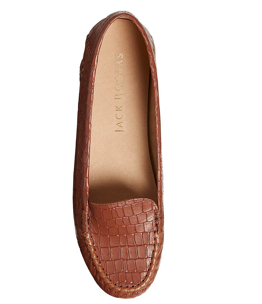 Jack Rogers Croc Millie Moccasins