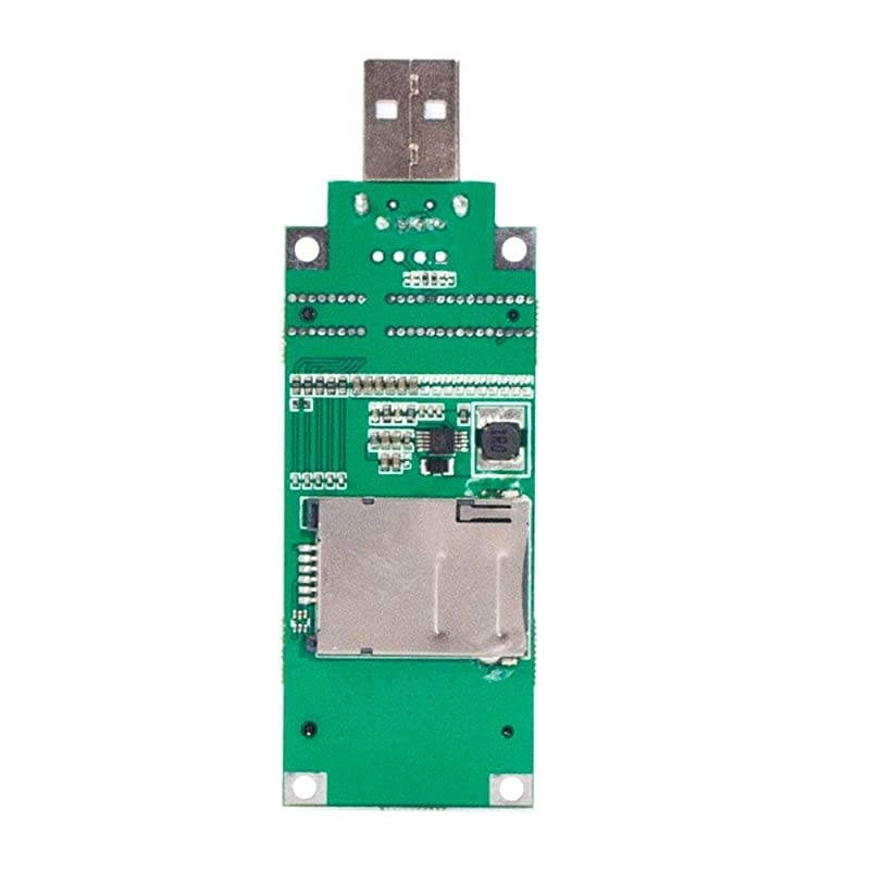 PCIe WWAN Card to USB Adapter with SIM Slot PCI Express WWANLTE4G Module Tester Converter Support 30mm 50mm Wireless Wide Area Network Card