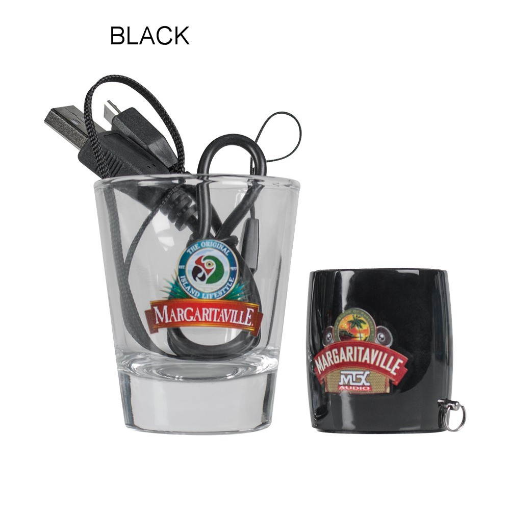 MTX Margaritaville Audio Bluetooth Sound Shot Speaker - Blue | MTX Audio - Serious About Sound&reg;