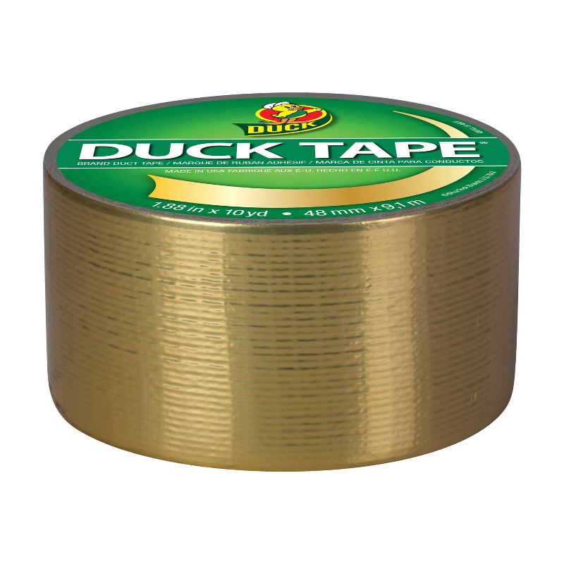 Duck 3pk 1.88" x 10yd Duct Tape Gold