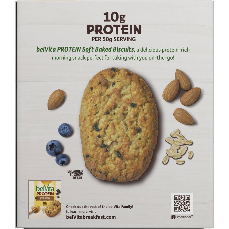 belVita Protein Blueberry Almond Breakfast Bars - 4ct