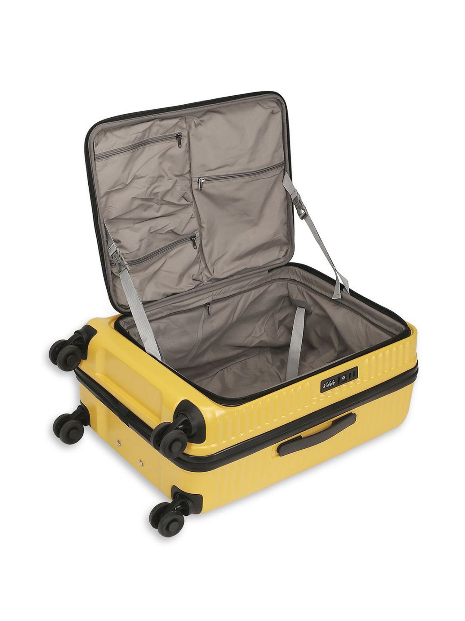 Perquisite Y2K Luxe Range Yellow Hard 24" Medium Luggage