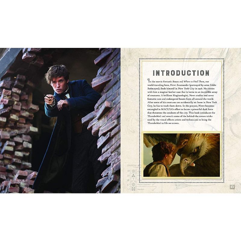 Incredibuilds Fantastic Beasts and Where to Find Them Thunderbird Book & Model Figure Kit