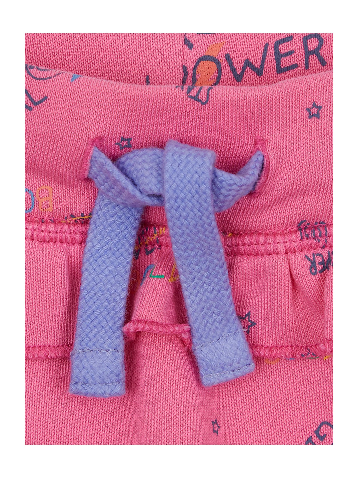 MINIKLUB Kids Blue Cotton Embellished Skirt