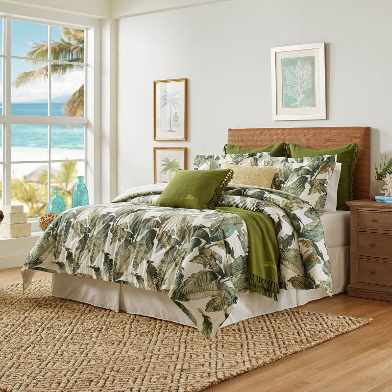 50"x60" Island Essentials Throw Blanket Green - Tommy Bahama