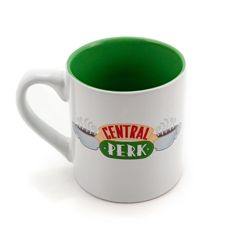 Silver Buffalo Friends Central Perk Ceramic Coffee Mug | Friends Coffee Shop | Holds 14 Ounces