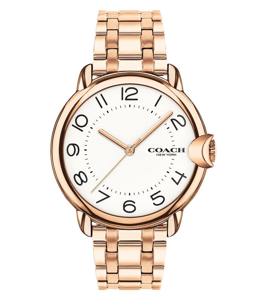 COACH Arden Rose Gold Bracelet Watch