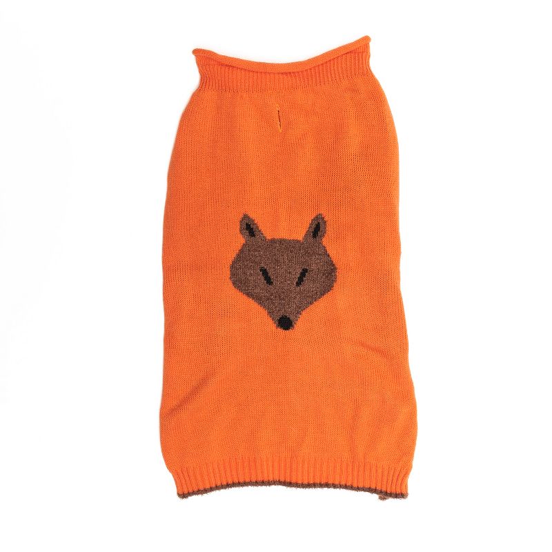 Royal Animals Dog and Cat Sweater - Orange - XS
