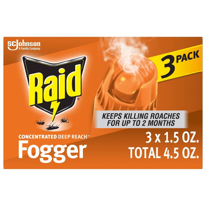 Raid Fogger Concentrated - 3pk/1.05oz