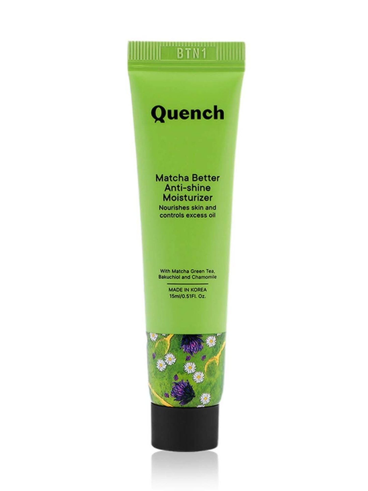 Quench Botanics Matcha Better Anti-Shine Moisturizer - 15 ml