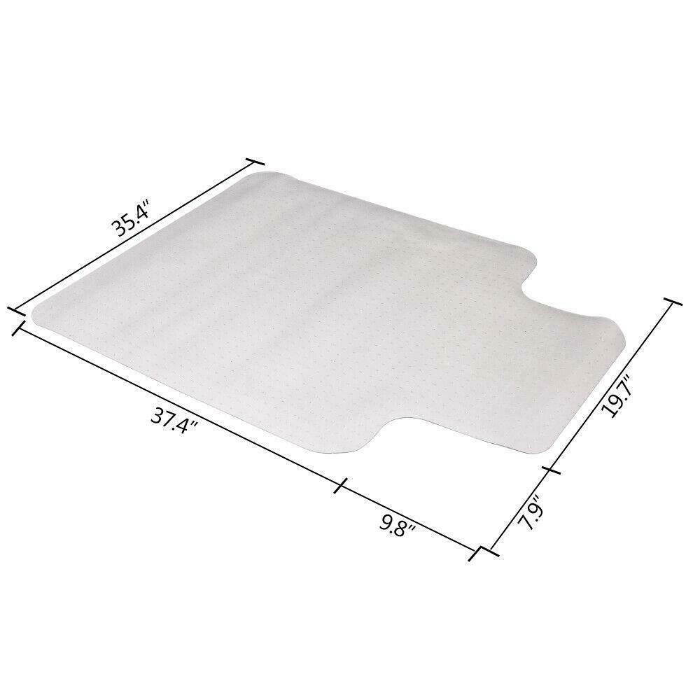 3 Home Office PVC Protector Computer Desk Chair Mat For Hardwood Floor / Carpet
