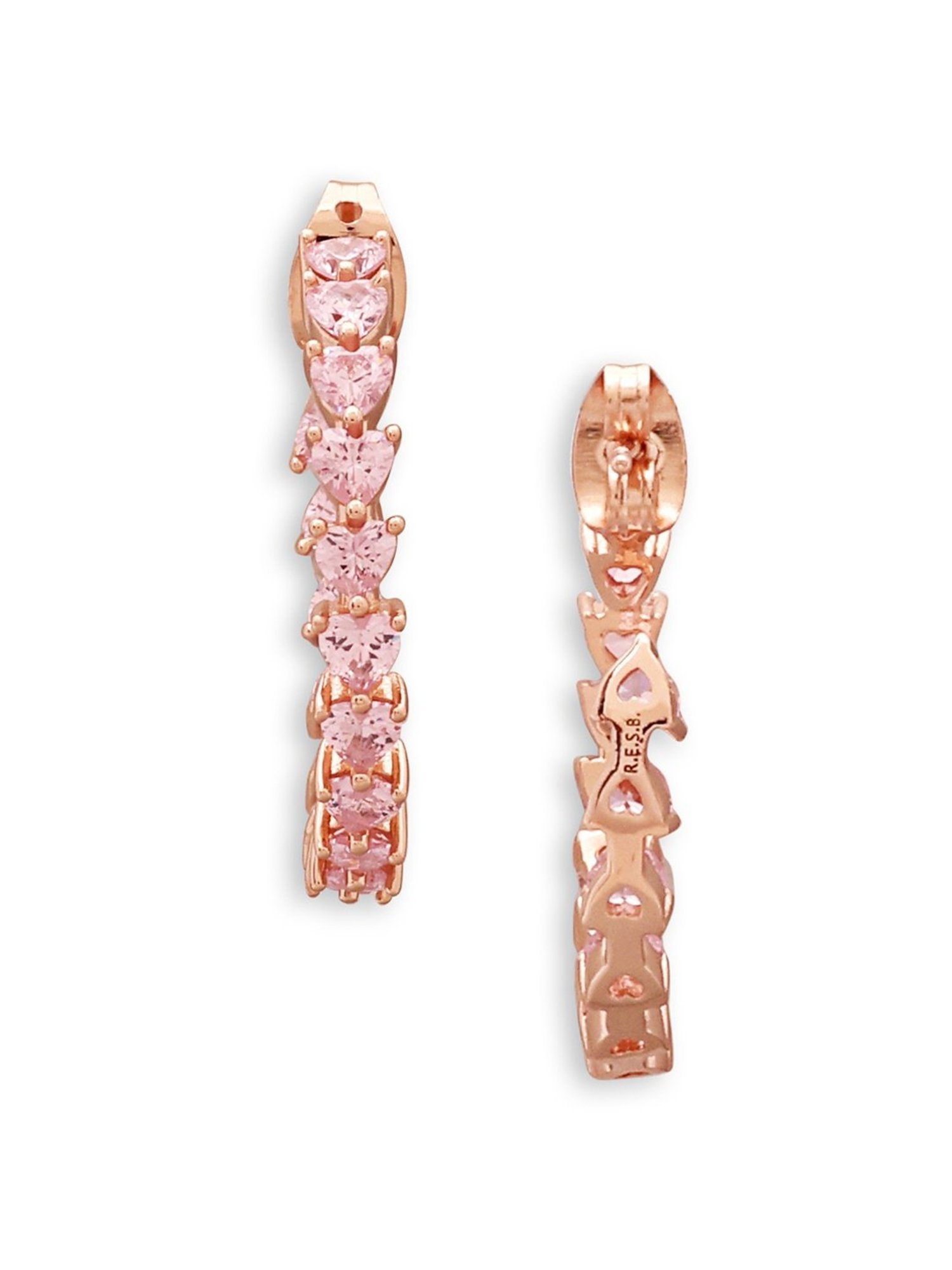 The Real Effect London Silver Hoop Earrings for Women