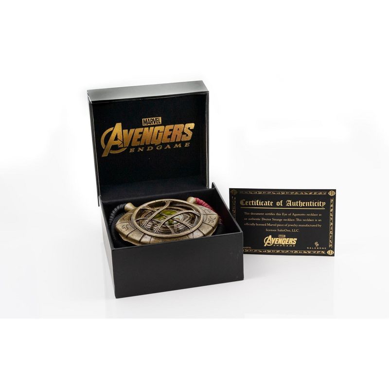 SalesOne LLC Marvel Avengers: Endgame Doctor Strange Eye of Agamotto Prop Replica Necklace