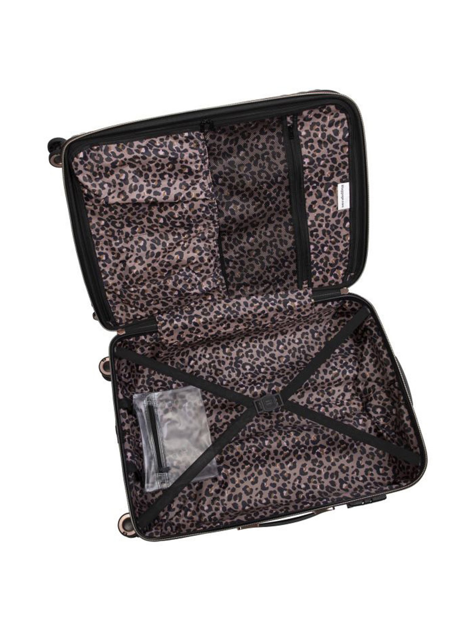 it luggage Glitzy Rose Gold Large-28 inches Expandable Hardsided Trolley Bag with TSA Lock