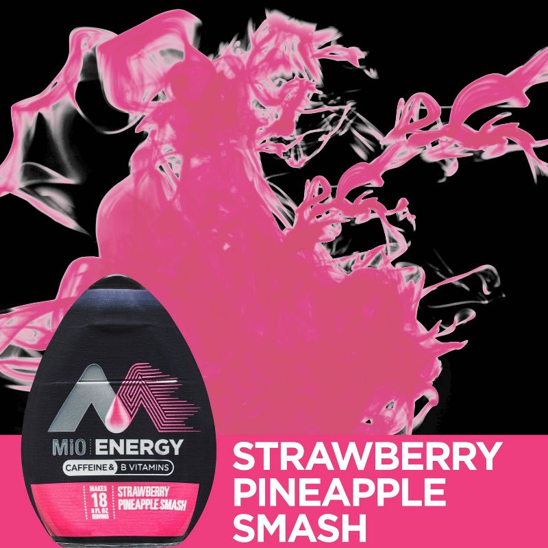 Crystal Light Energy On The Go Wild Strawberry Drink Mix - 10pk/0.11oz Pouches