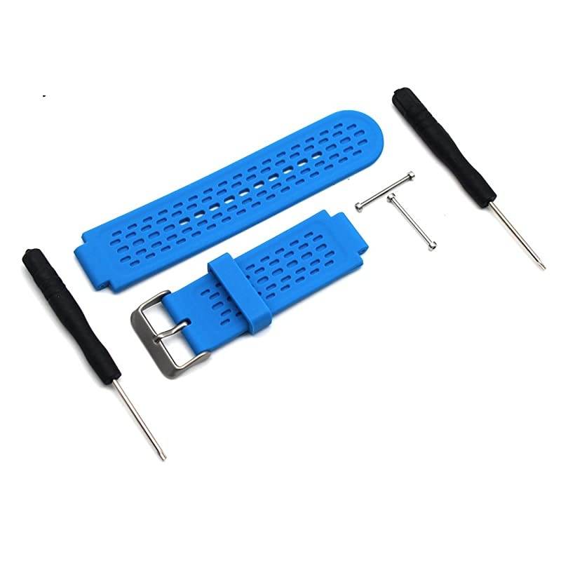 Silicone Strap Replacement Band for Garmin Approach S2 S4 GPS Golf WatchSilicone Blue