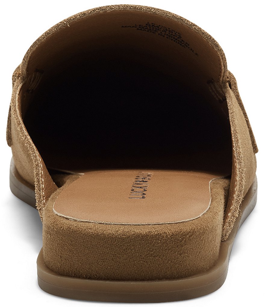 Lucky Brand Patsie Suede Penny Wedge Mules
