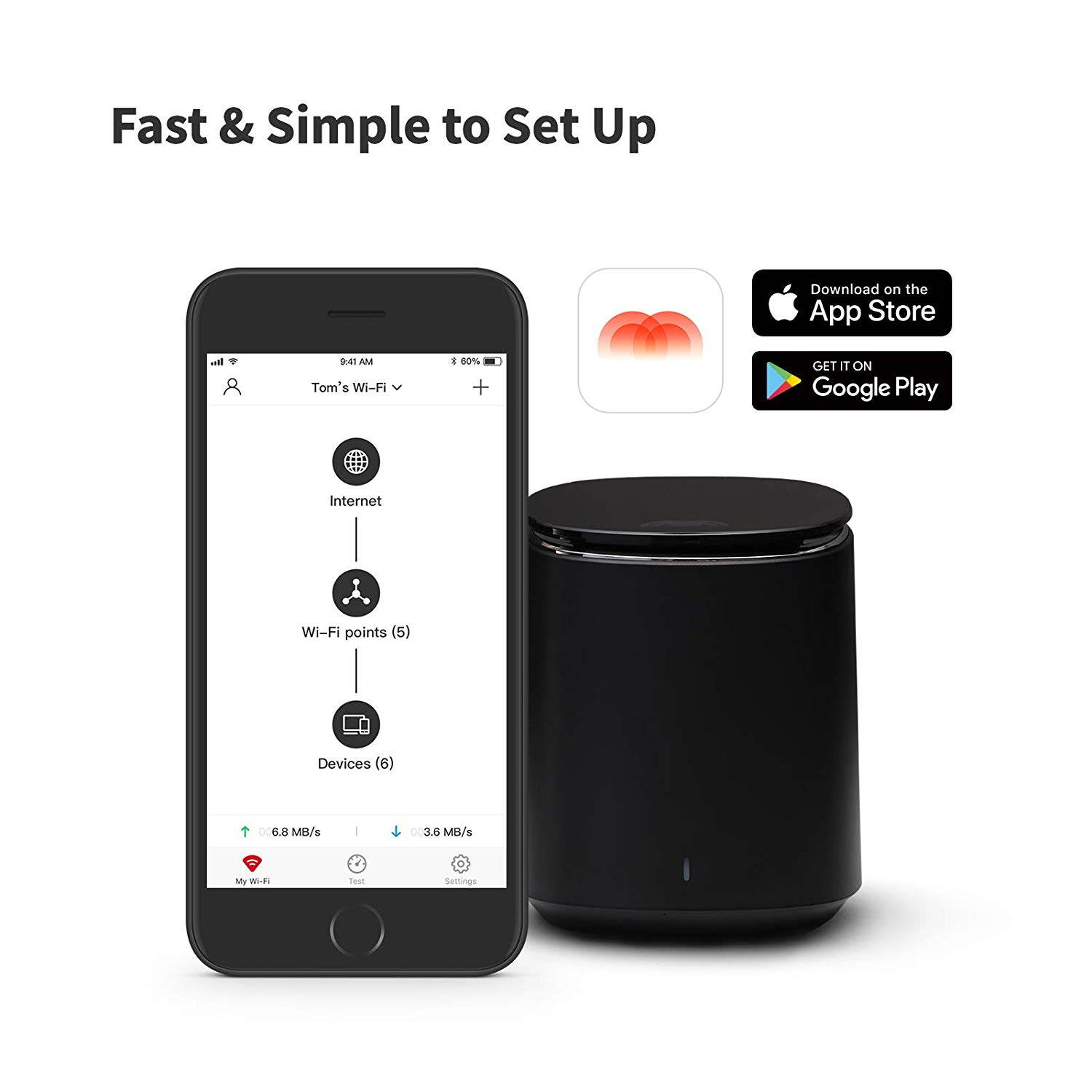 Velop Mesh Router Wall Mount Node Holder for Velop Whole Home Mesh WiFi System Router Holder Router Bracket Fits AC DualBandTriBand Velop Models