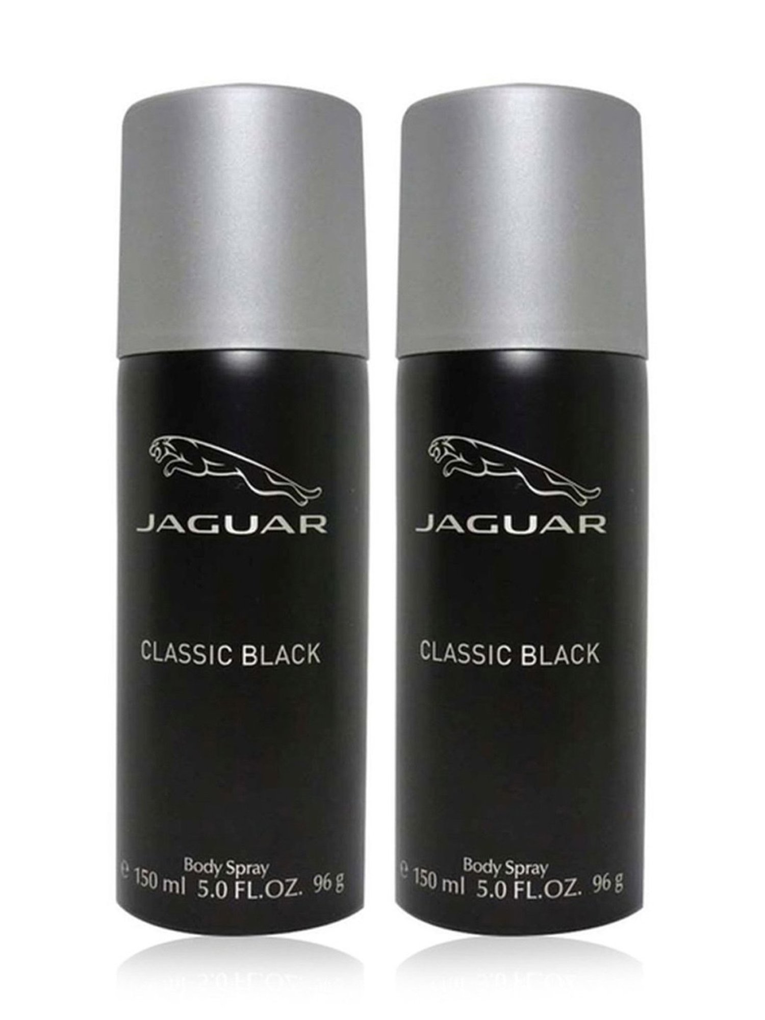 Jaguar Classic Black Deodorant Spray (Pack of 2)