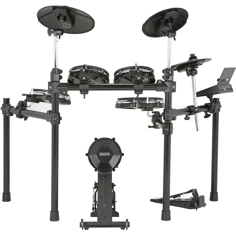 Simmons SD600 Electronic Drum Set with Mesh Heads, Bluetooth and DA50B Monitor