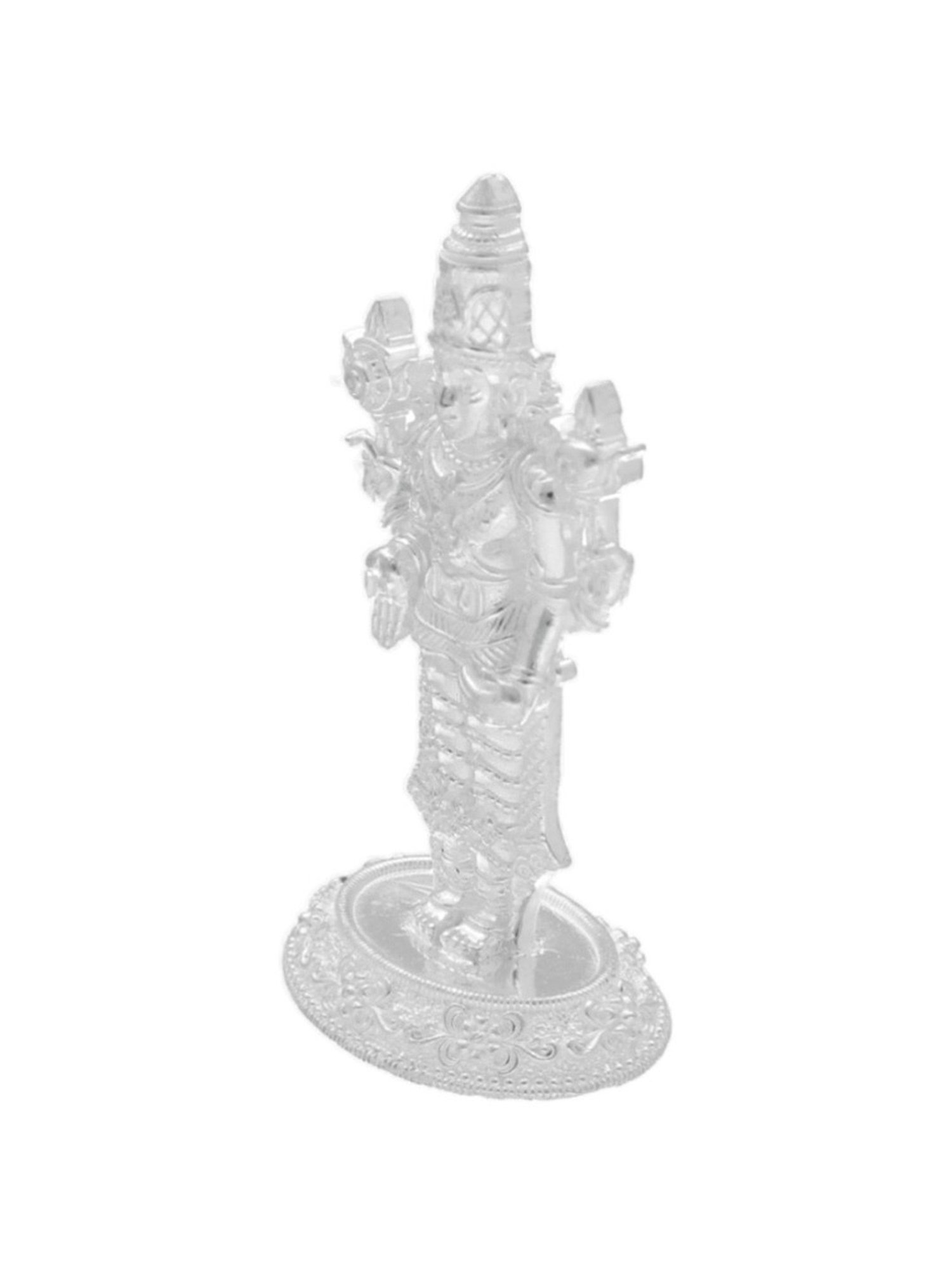 Sri Jagdamba Pearls 0.8 Silver Sri Balaji Divine Idol - 9 gm