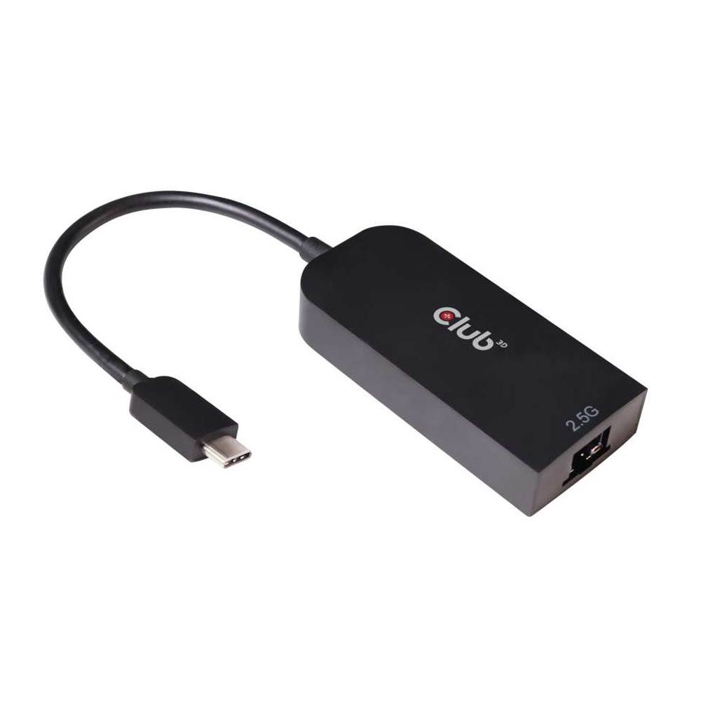 Club 3D CAC-1520 USB Type C 3.1 to RJ45 2.5GB Ethernet Adapter