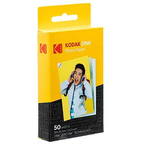 2x3 Premium Zink Photo Paper 50 Sheets Compatible with  Smile and PRINTOMATIC NOT with  Mini Shot Mini2
