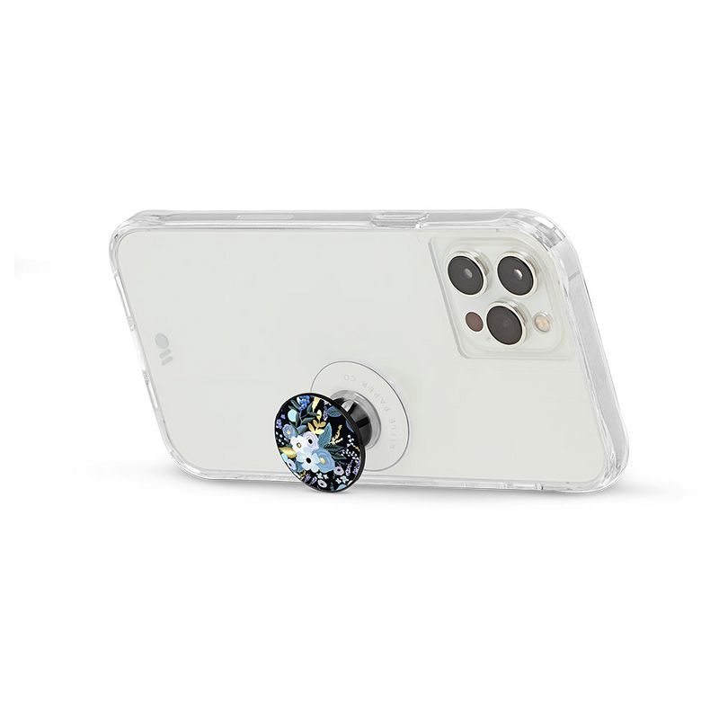 Rifle Paper Co. MINIS - Phone Grip & Stand - Suction Cup - Garden Party Blue