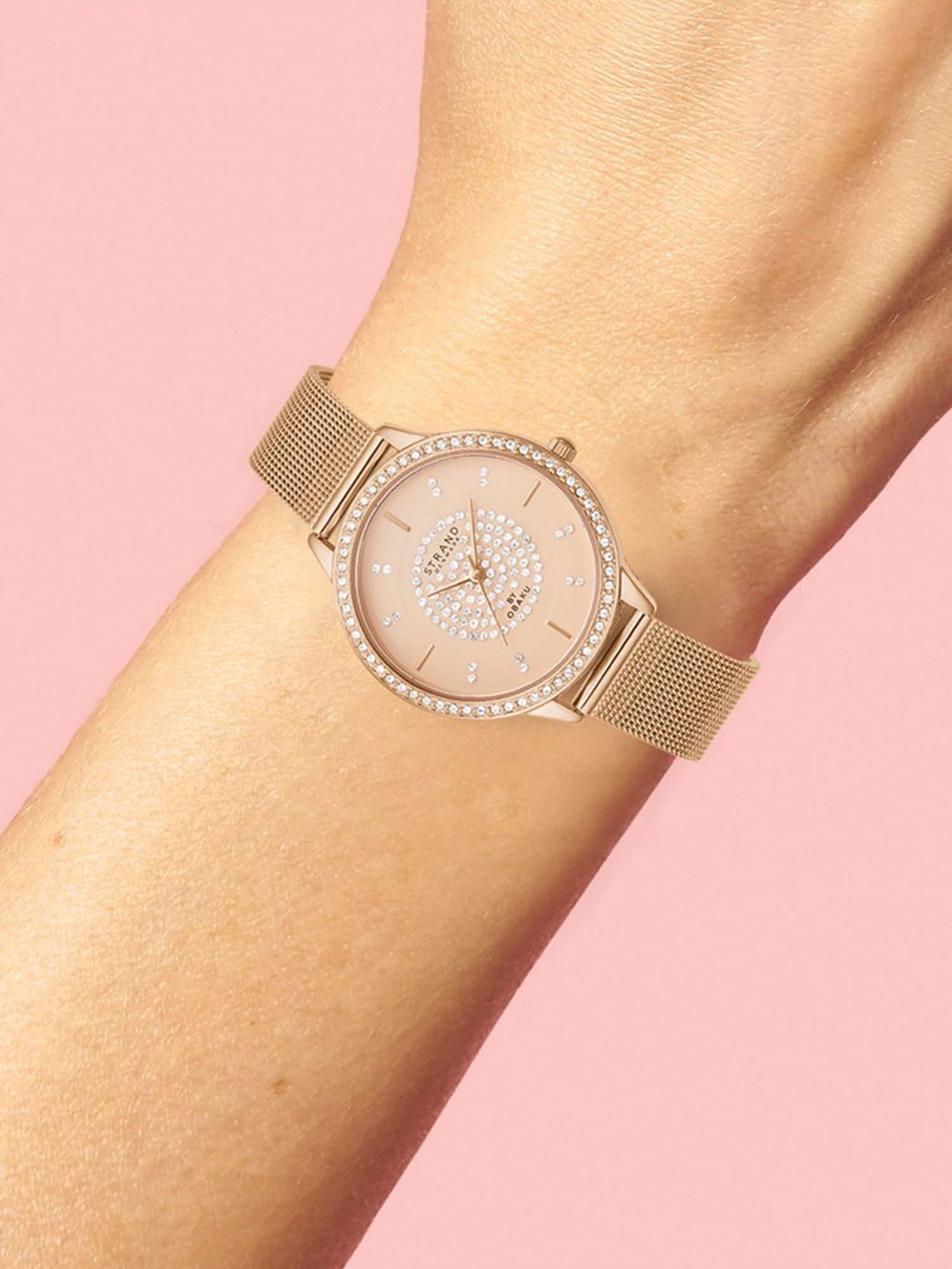 STRAND by Obaku S711LXVVMV Fjord Analog Watch for Women