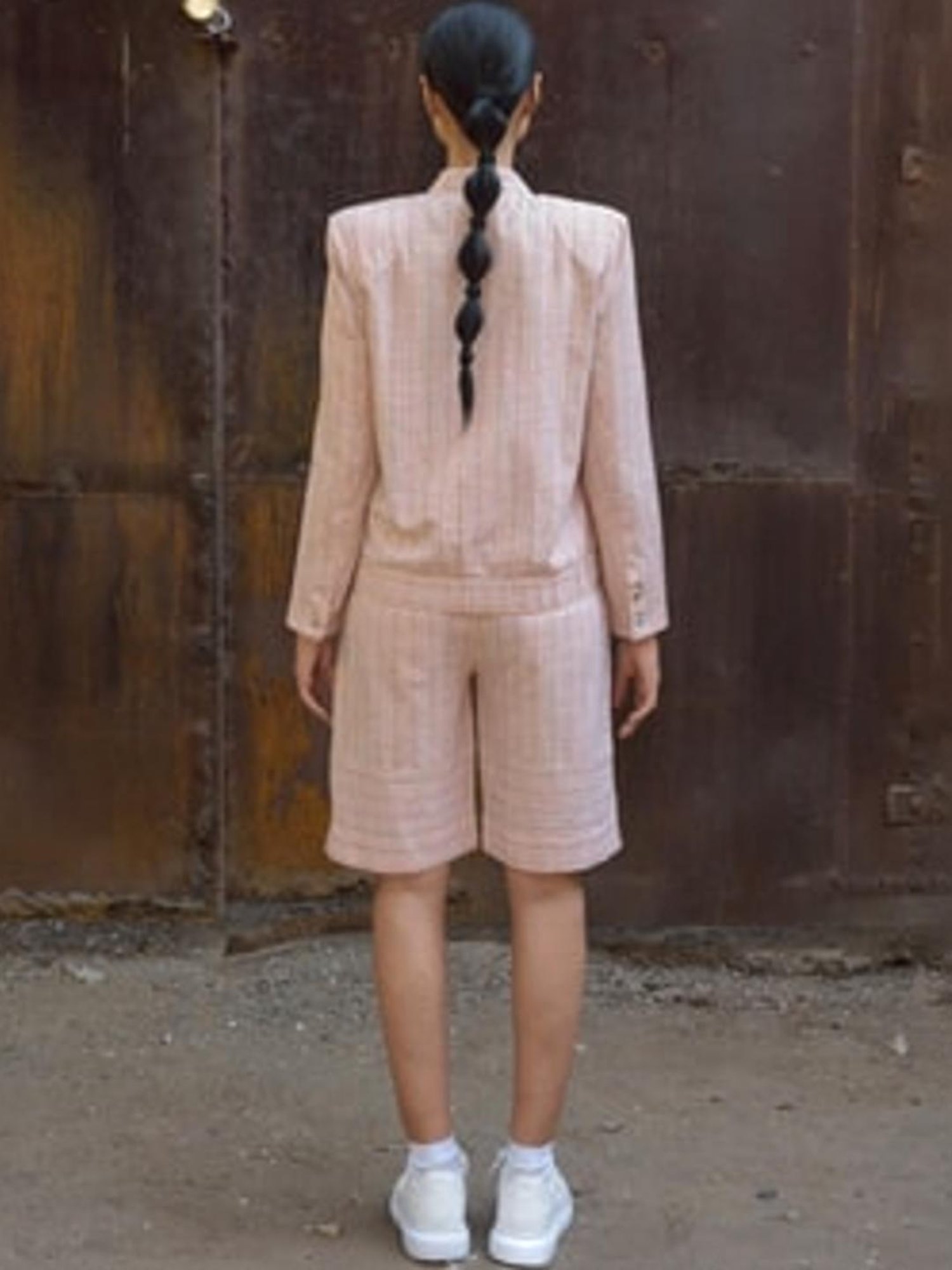 Anushe Pirani Multi Fika Knee Length Bermudas