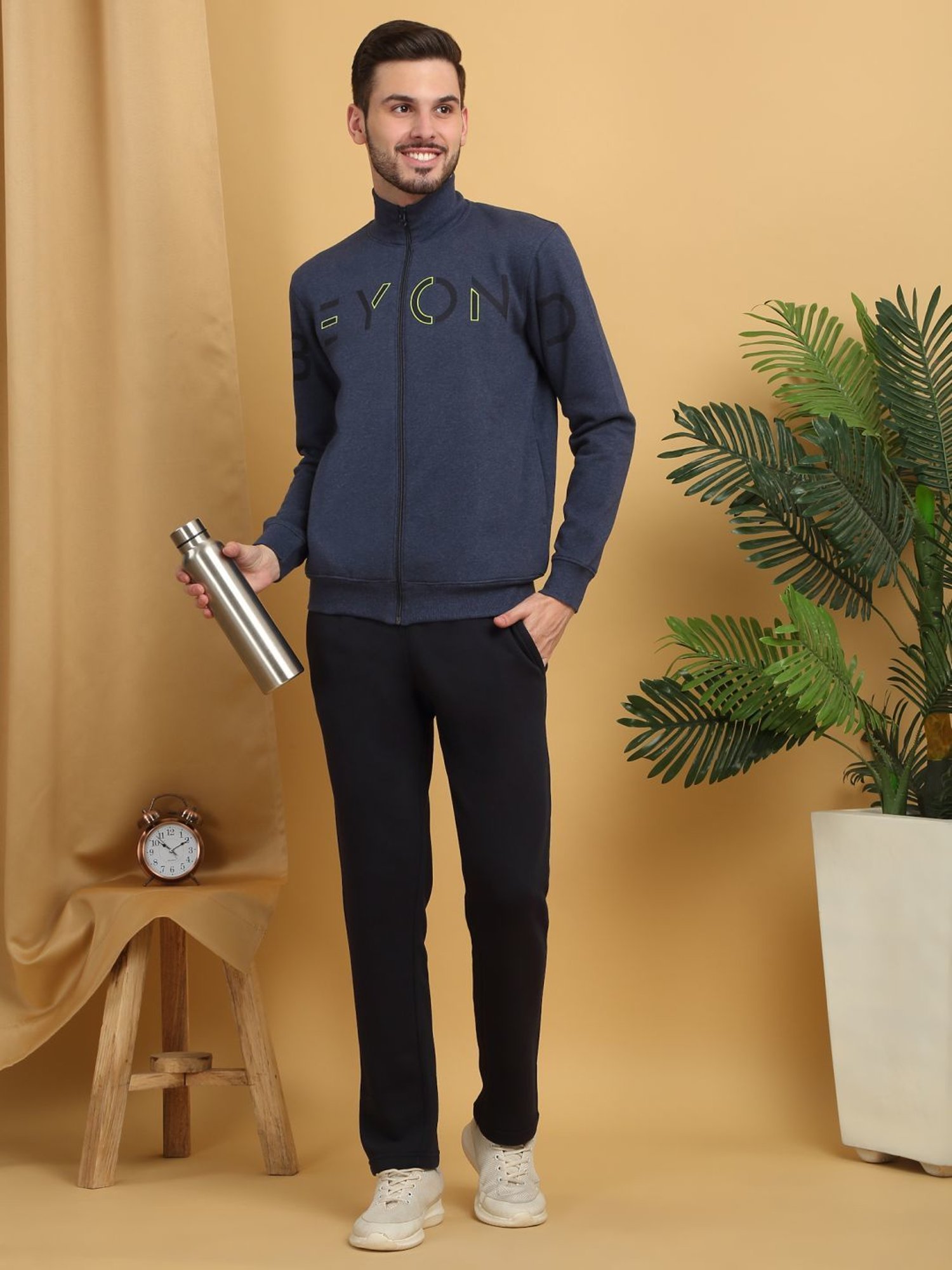 Sweet Dreams Navy & Black Regular Fit Tracksuit