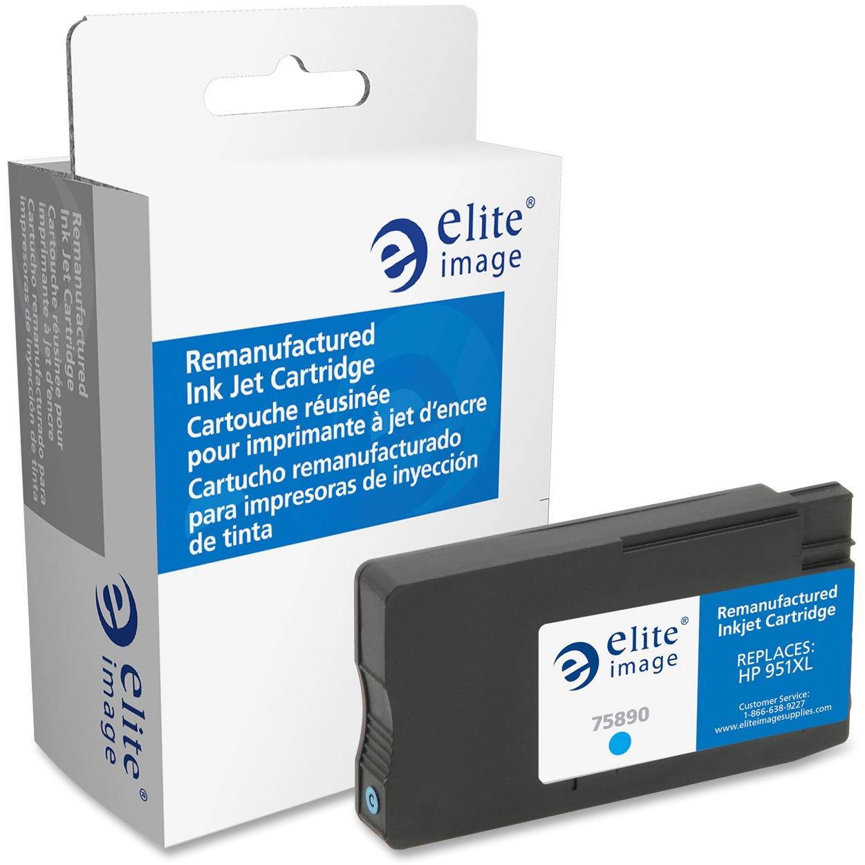 Elite Image Compatible Cyan High Yield Ink Cartridge (Alternative for HP 951XL/CN046AN )