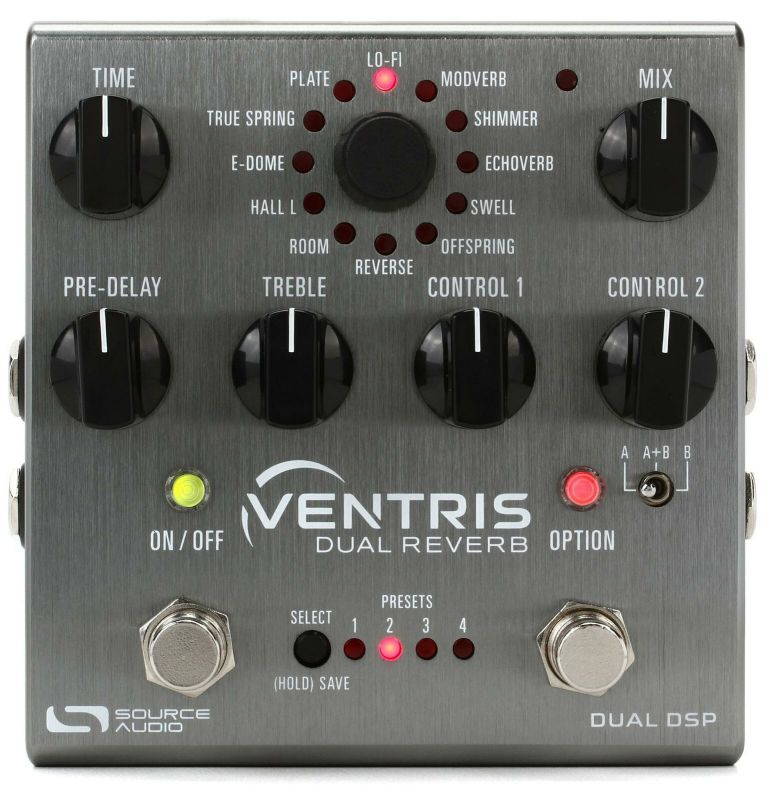 Source Audio Ventris Dual Reverb Pedal