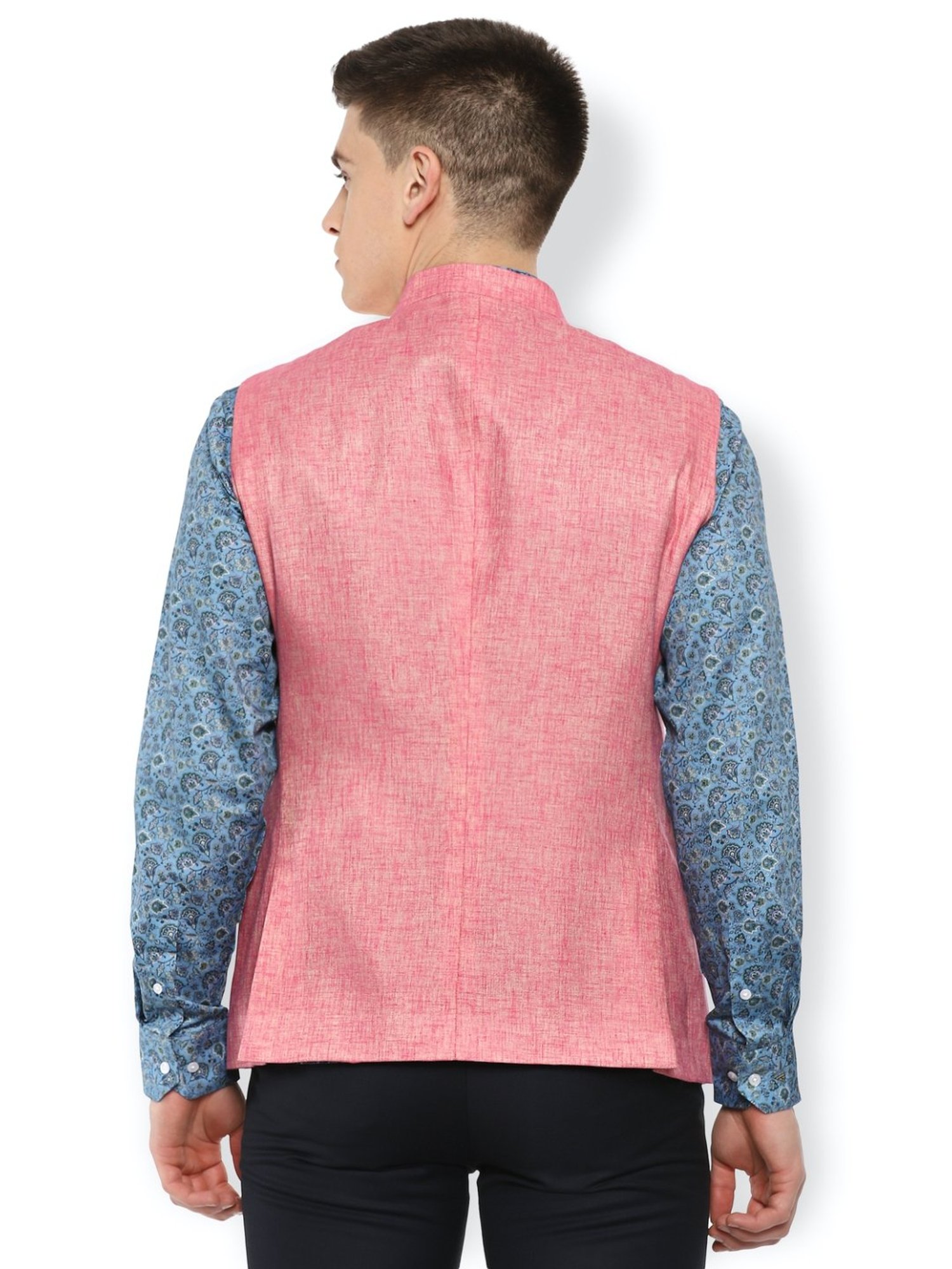 Vastramay Black Regular Fit Blazer