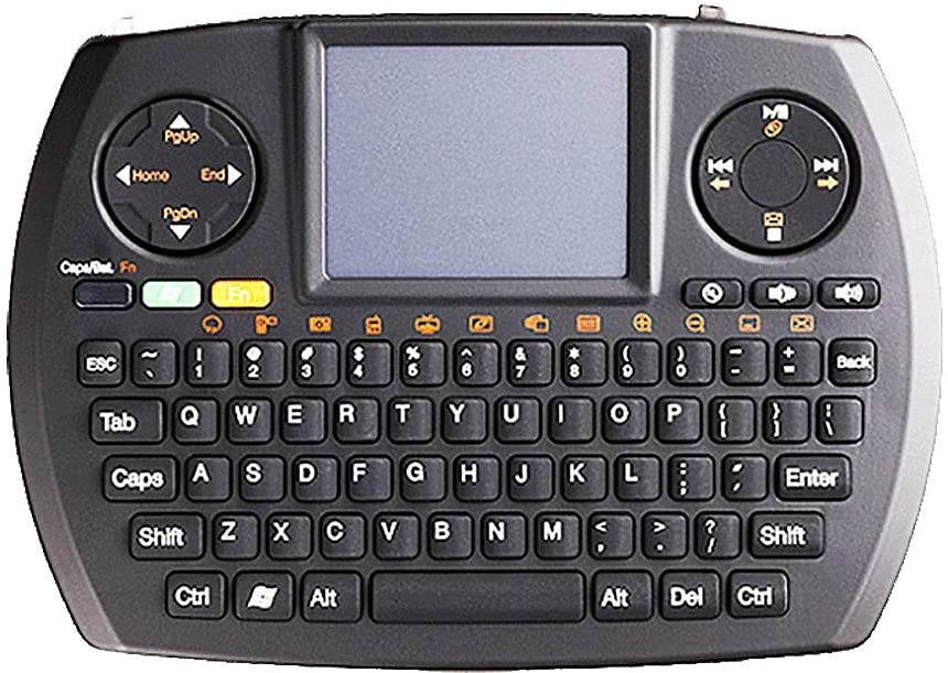 SMK-Link Wireless Ultra Mini Touchpad Keyboard Black SKKVP6364