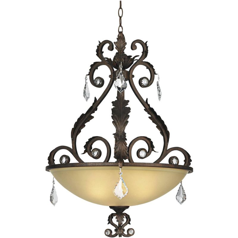 Kathy Ireland Ramas de Luces Bronze Pendant Chandelier