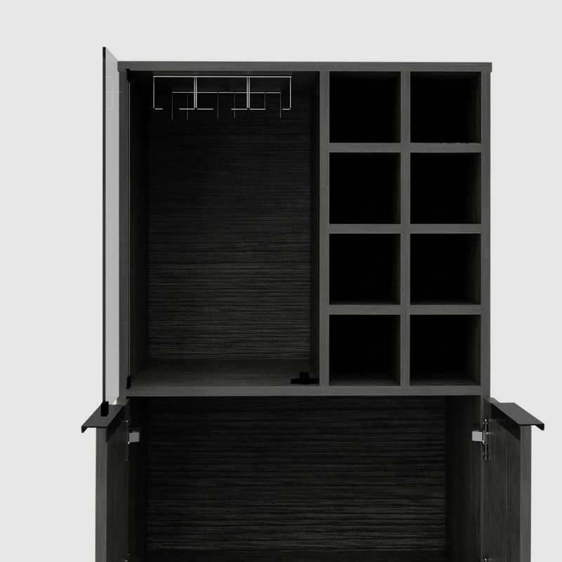 Aster Bar Cabinet Smokey Oak - RST Brands