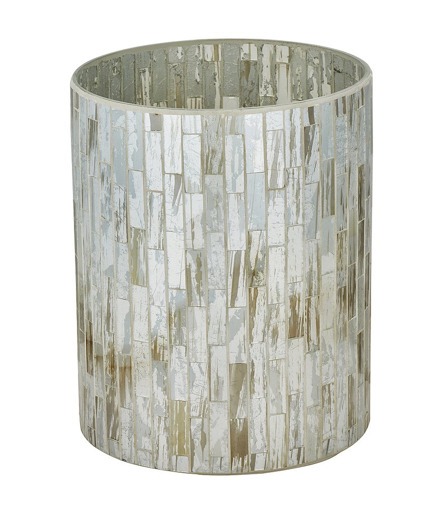 J. Queen New York Imogen Mosaic Tile Wastebasket