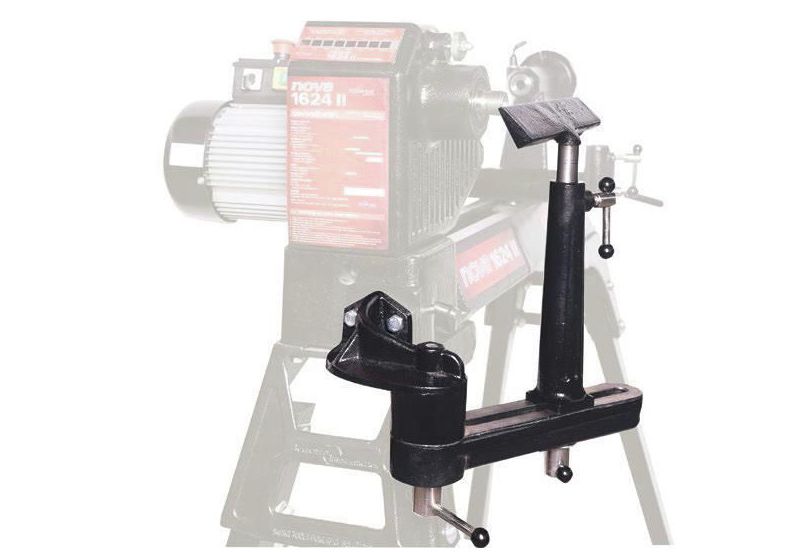 NOVA 55223 NOVA 55223 Outrigger Lathe Accessory for Model 24221 16 in. - 24 in. Lathe (Black)