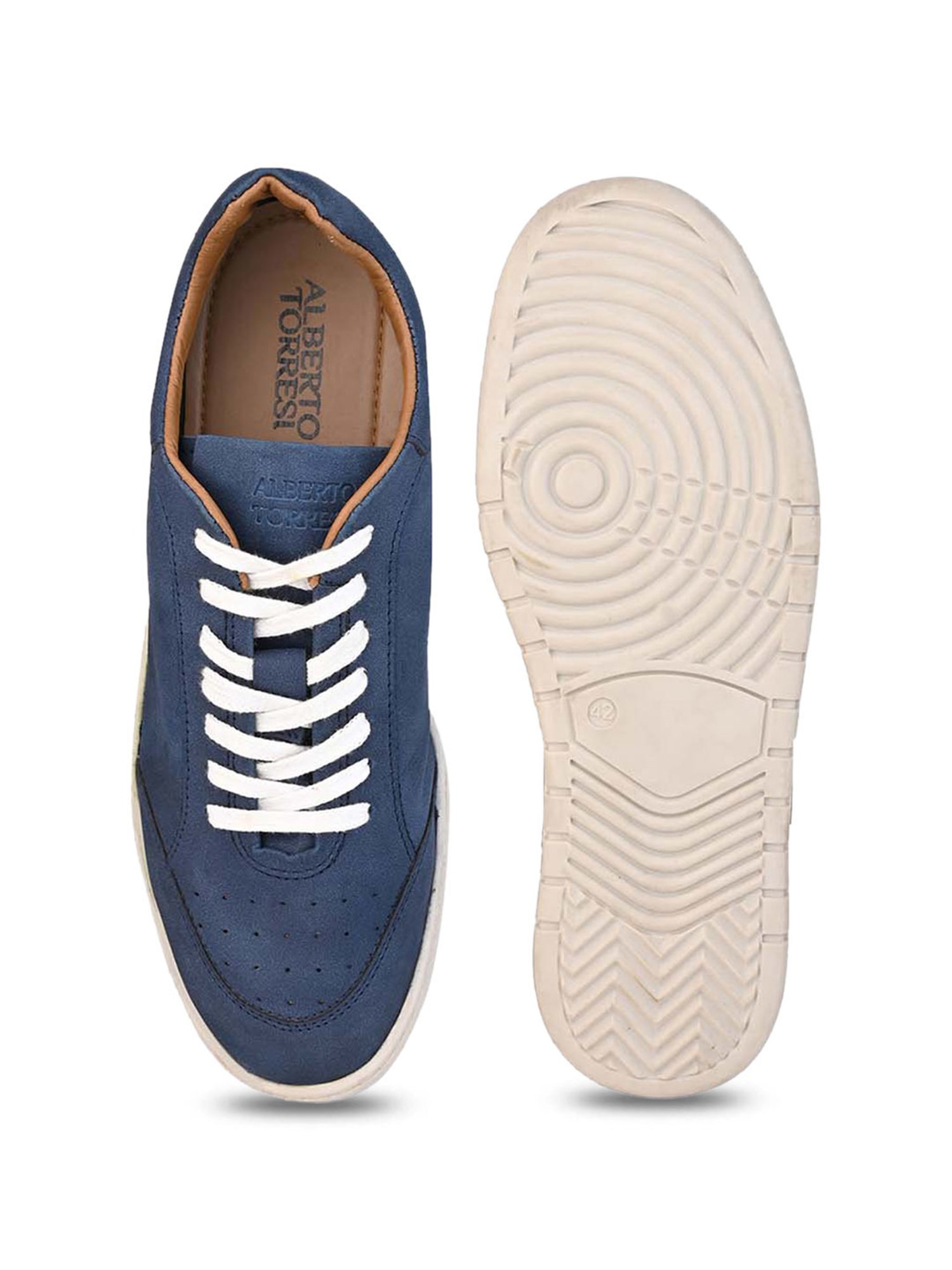 Alberto Torresi 
 Men's Blue Casual Sneakers