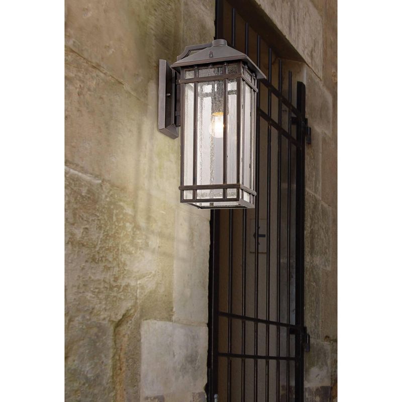 Kathy Ireland J du J Sierra Craftsman 16 1/2" High Outdoor Wall Light